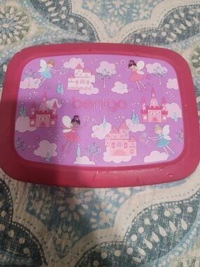 Kids Lunch Box - Pink & Purple Fairy Castle Design